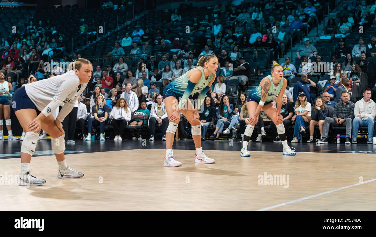Vegas Thrill Players in attesa Foto Stock