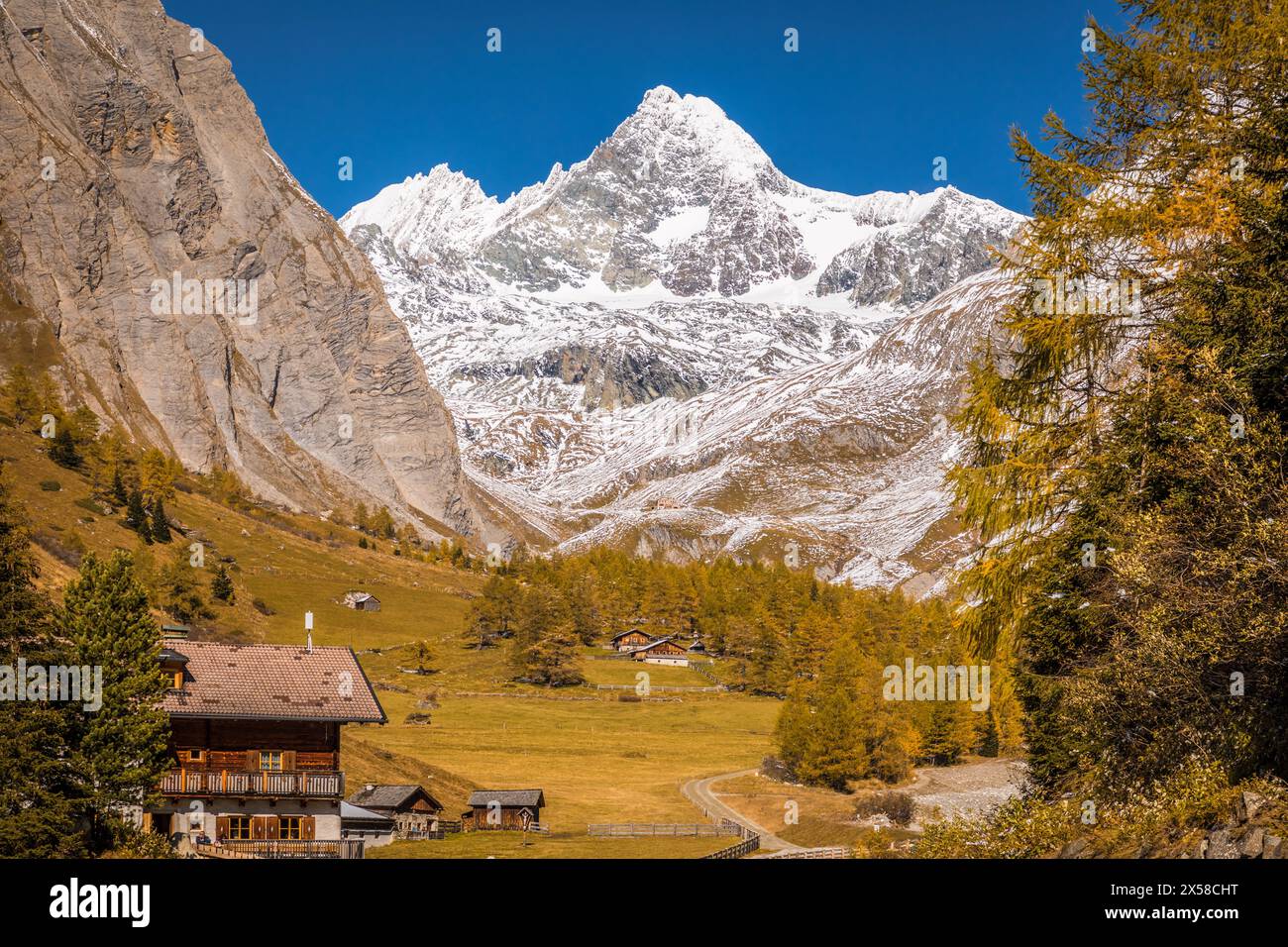 Geografia / viaggi, Austria, Tirolo, Kals a Grossglockner (picco), ULTERIORI DIRITTI-AUTORIZZAZIONE-INFO-NON-DISPONIBILI Foto Stock