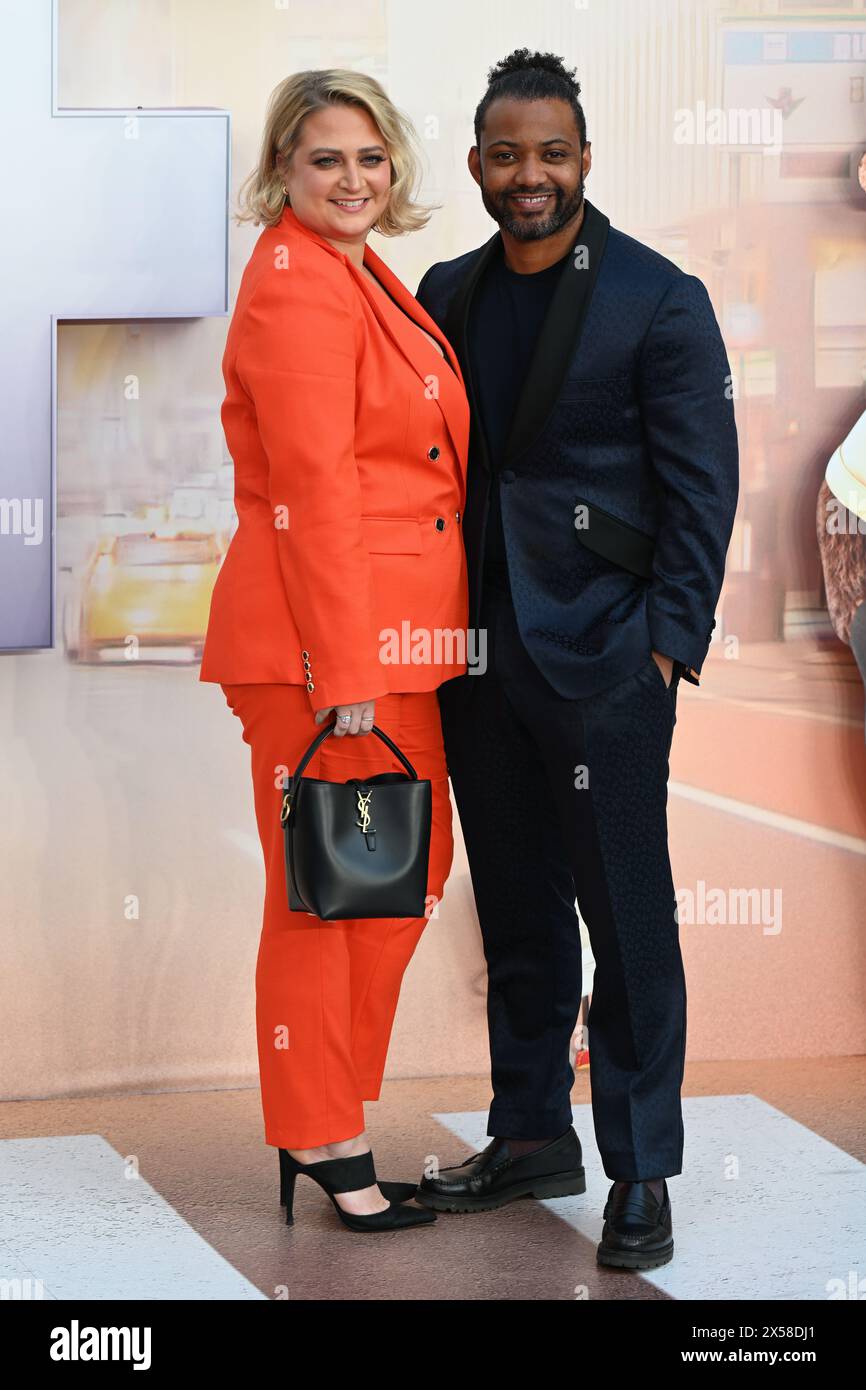 LONDRA, INGHILTERRA, Regno Unito - 07 MAGGIO 2024: Chloe Tangney, JB Gill partecipa alla prima inglese di "IF" al Cineworld Leicester Square il 7 maggio 2024 a Londra, Inghilterra. Credito: Vedi li/Picture Capital/Alamy Live News Foto Stock