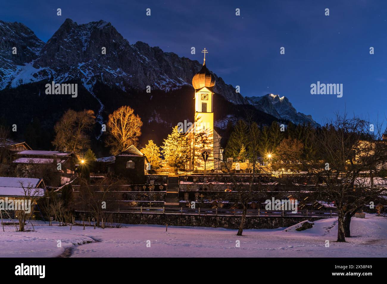 Geografia / viaggi, Germania, Baviera, Grainau, chiesa di San Giovanni battista a Grainau, DIRITTI AGGIUNTIVI-CLEARANCE-INFO-NON-DISPONIBILE Foto Stock