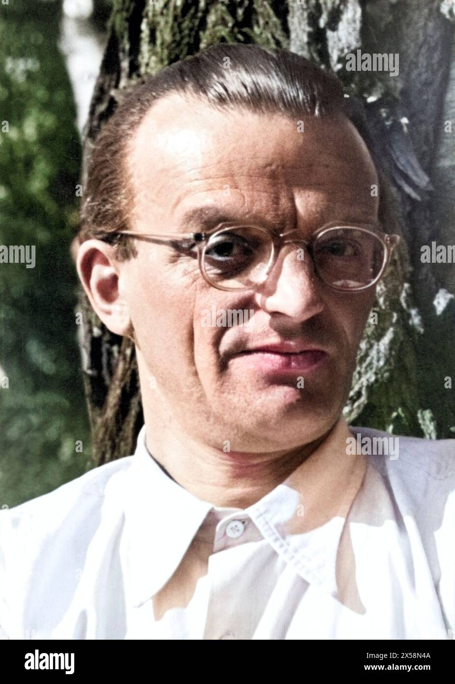 Kreuder, Ernst, 29.8.1903 - 24.12.1972, autore / scrittore tedesco, ritratto, ADDITIONAL-RIGHTS-CLEARANCE-INFO-NOT-AVAILABLE Foto Stock