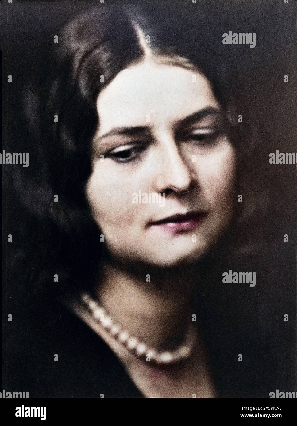 Sanzara, Rahel, 9.2.1894 - 8,2.1936, ballerina tedesca, attrice, romanziere, ritratto, circa 1920, ADDITIONAL-RIGHTS-CLEARANCE-INFO-NOT-AVAILABLE Foto Stock