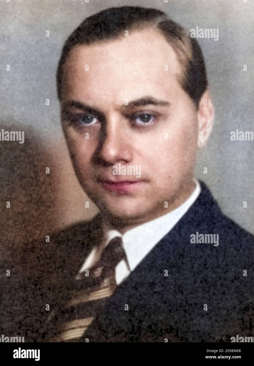 Rosenberg, Alfred, 13.1.1893 - 16.10.1946, politico tedesco (NSDAP), leader dell'ufficio politico straniero NSDAP 1933 - 1945, SOLO EDITORIALE Foto Stock