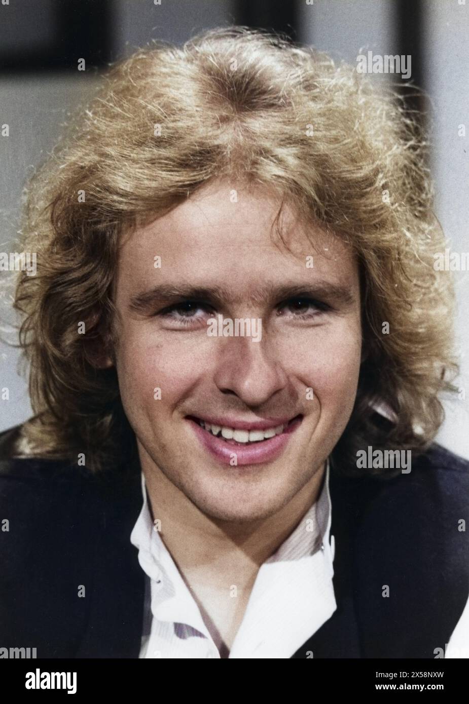 Gottschalk, Thomas, * 18.5,1950, moderatore e attore tedesco, ritratto, circa 1984, DIRITTI AGGIUNTIVI-CLEARANCE-INFO-NON-DISPONIBILE Foto Stock