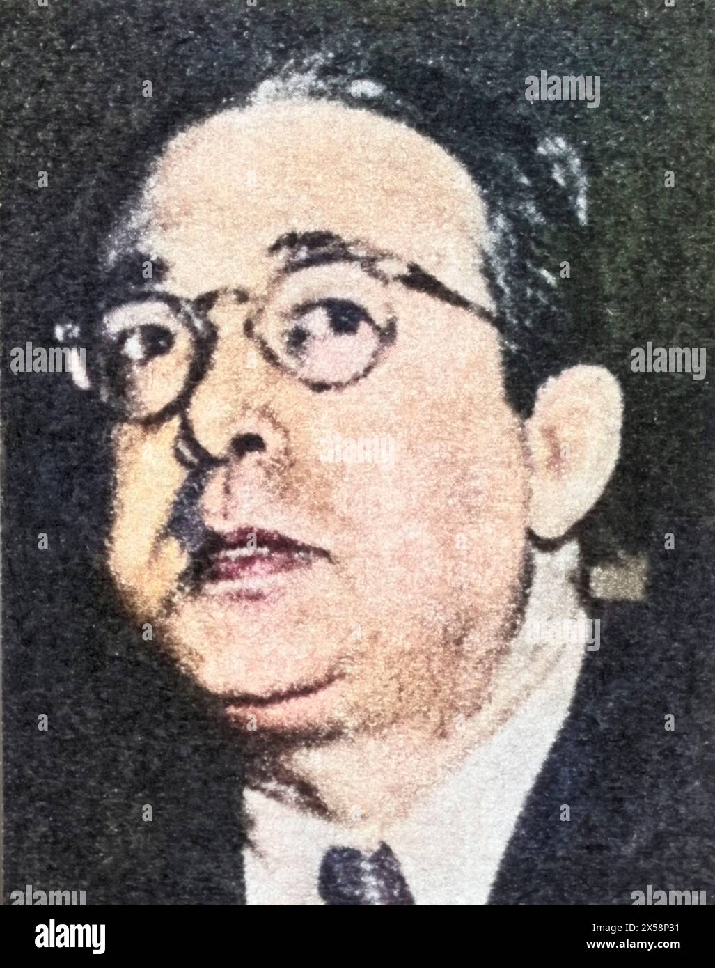 Szilard, Leo, 11.2.1898 - 30.5,1964, fisico statunitense di origine ungherese, ritratto, ADDITIONAL-RIGHTS-CLEARANCE-INFO-NOT-AVAILABLE Foto Stock