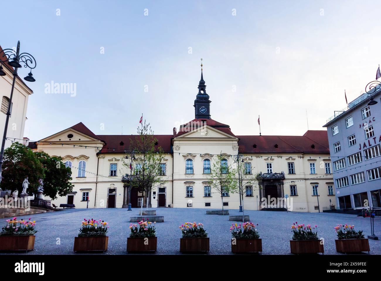 Brno, Repubblica Ceca 8 maggio 2023 nuovo Municipio di Brno Foto Stock