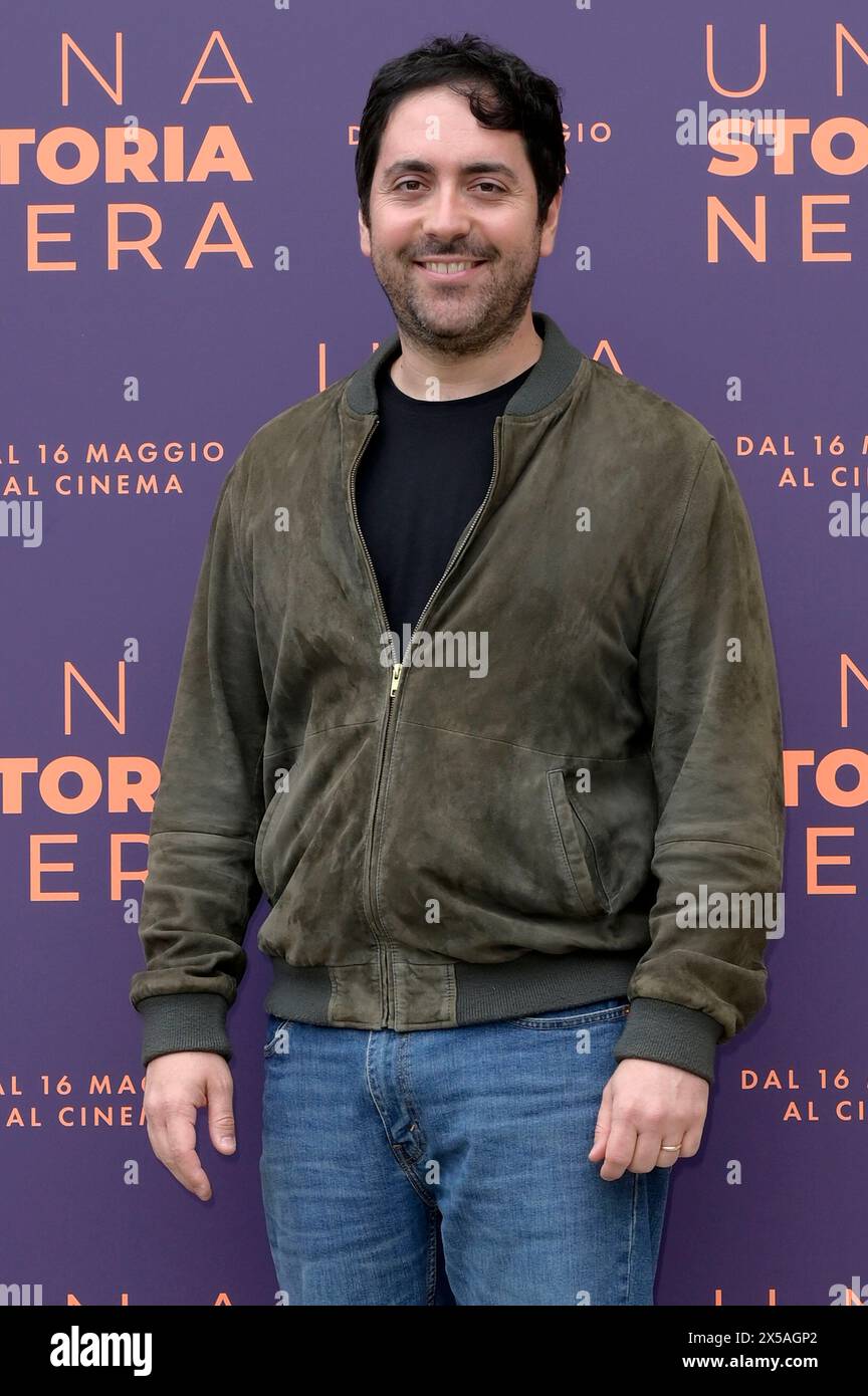 Matteo Rovere beim Photocall zum Kinofilm 'una storia nera' im Space Cinema moderno. ROM, 08.05.2024 Foto Stock