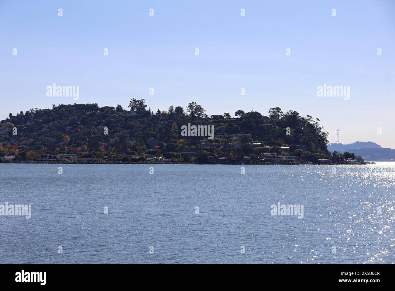 Foto di Belvedere e Tiburon California Foto Stock