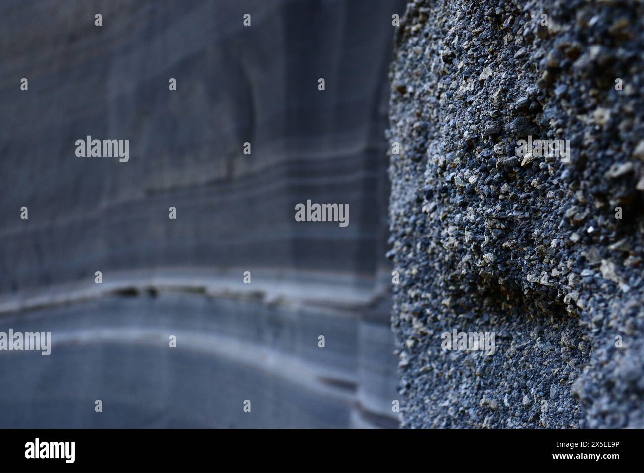 Ripetizioni di curva delle sabbie Foto Stock