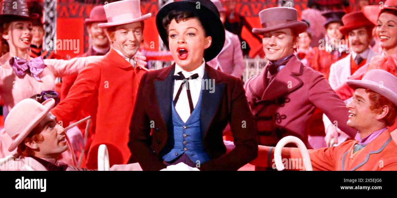 Una STELLA È NATA nel 1954 Warner Bros. Film con Judy Garland nel ruolo di Vicki Lester Foto Stock