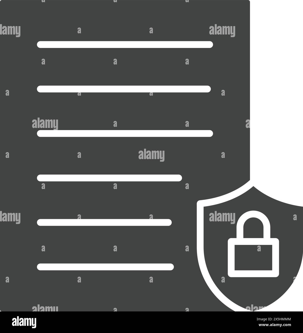 Immagine vettoriale icona segreta. Adatto per applicazioni mobili applicazioni Web e supporti di stampa. Illustrazione Vettoriale