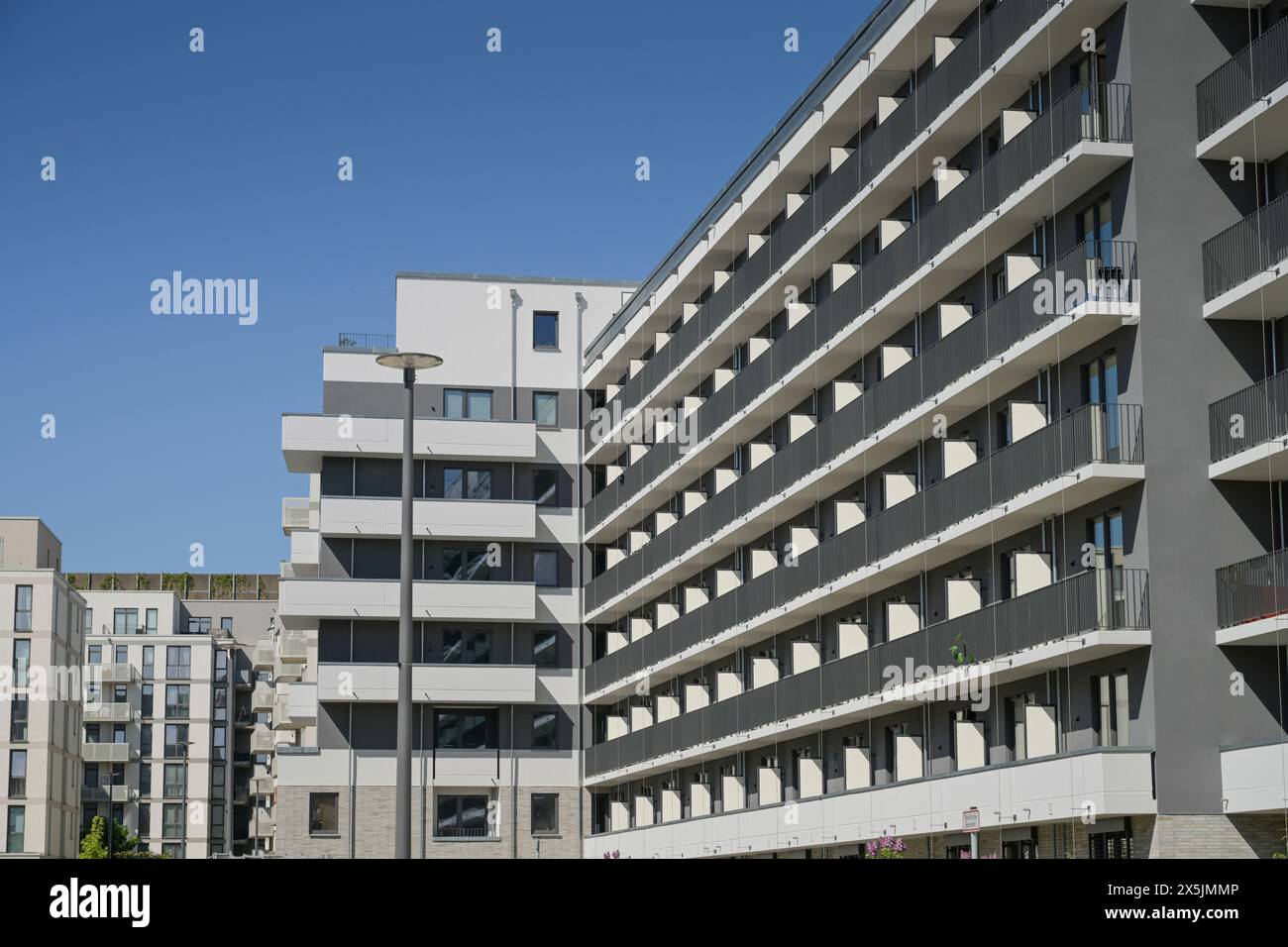 Neubauten, Lauterplatz, Neubaugebiet Friedenauer Höhe, Friedenau, Schöneberg, Berlino, Germania Foto Stock