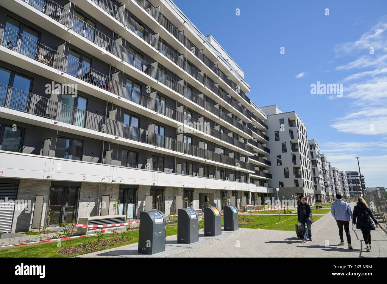 Neubauten, Lauterplatz, Neubaugebiet Friedenauer Höhe, Friedenau, Schöneberg, Berlino, Germania Foto Stock