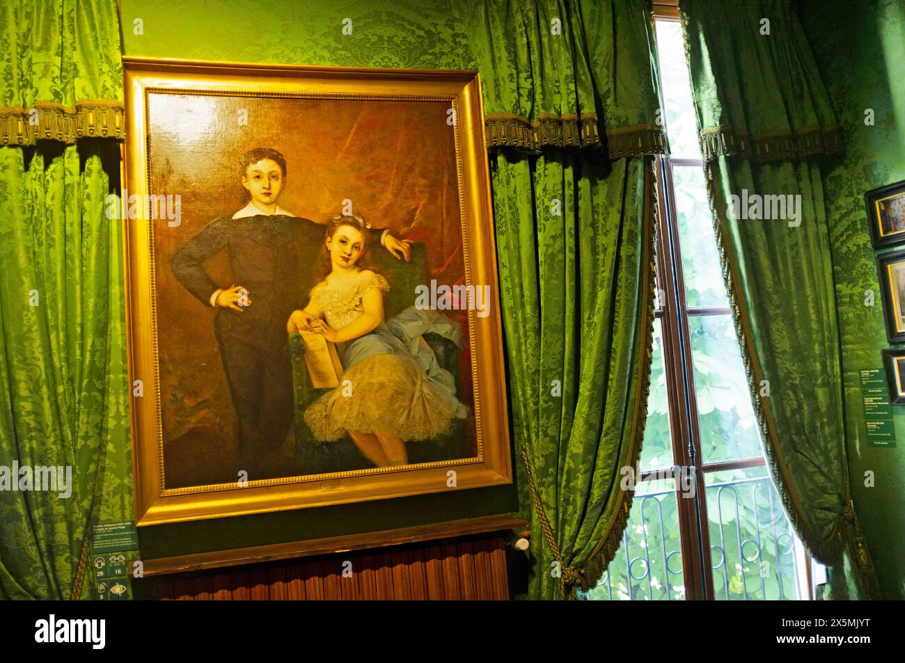 Museo Maison de Victor Hugo di Parigi Foto Stock