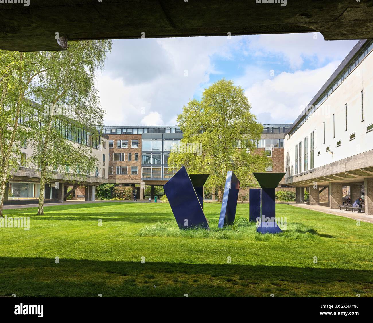 Università di Cambridge, Sidgwick Site, Inghilterra. Foto Stock