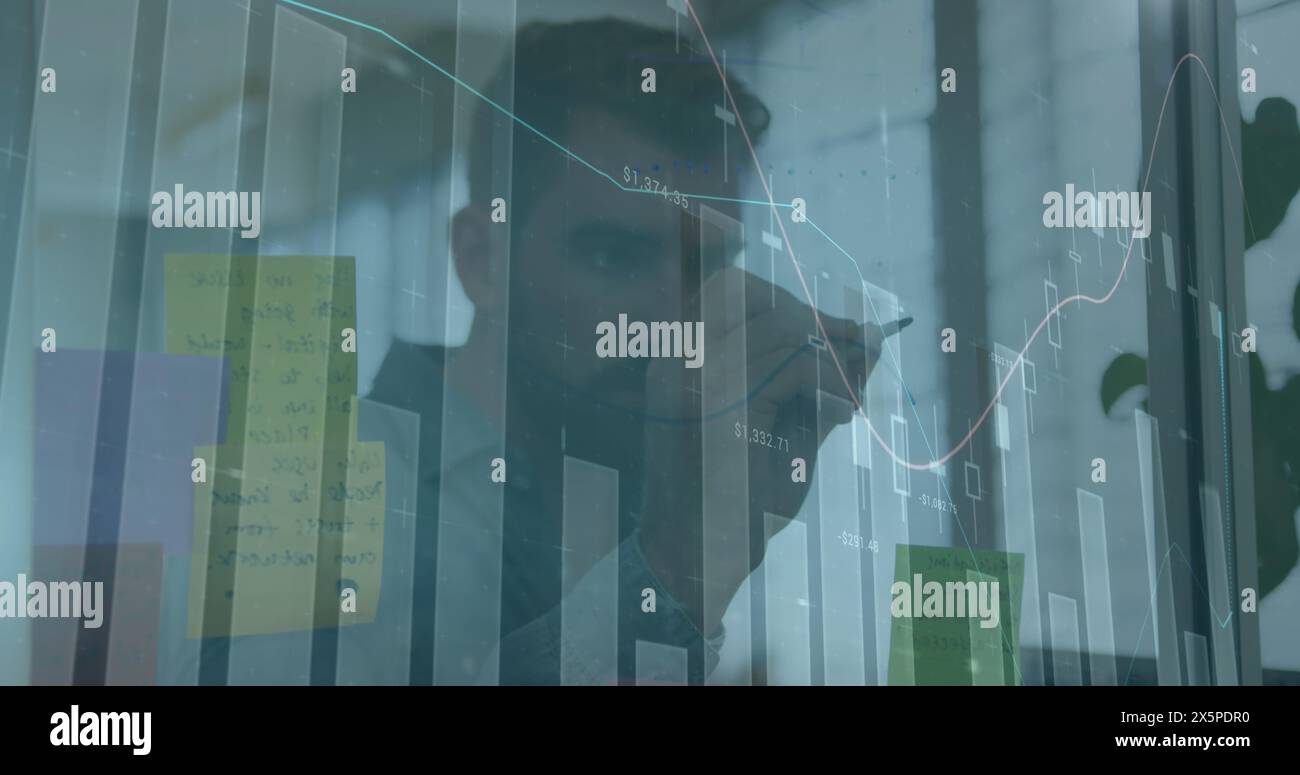 Immagine di statistiche ed elaborazione dei dati su statistiche statistiche statistiche elaborazione statistica Foto Stock
