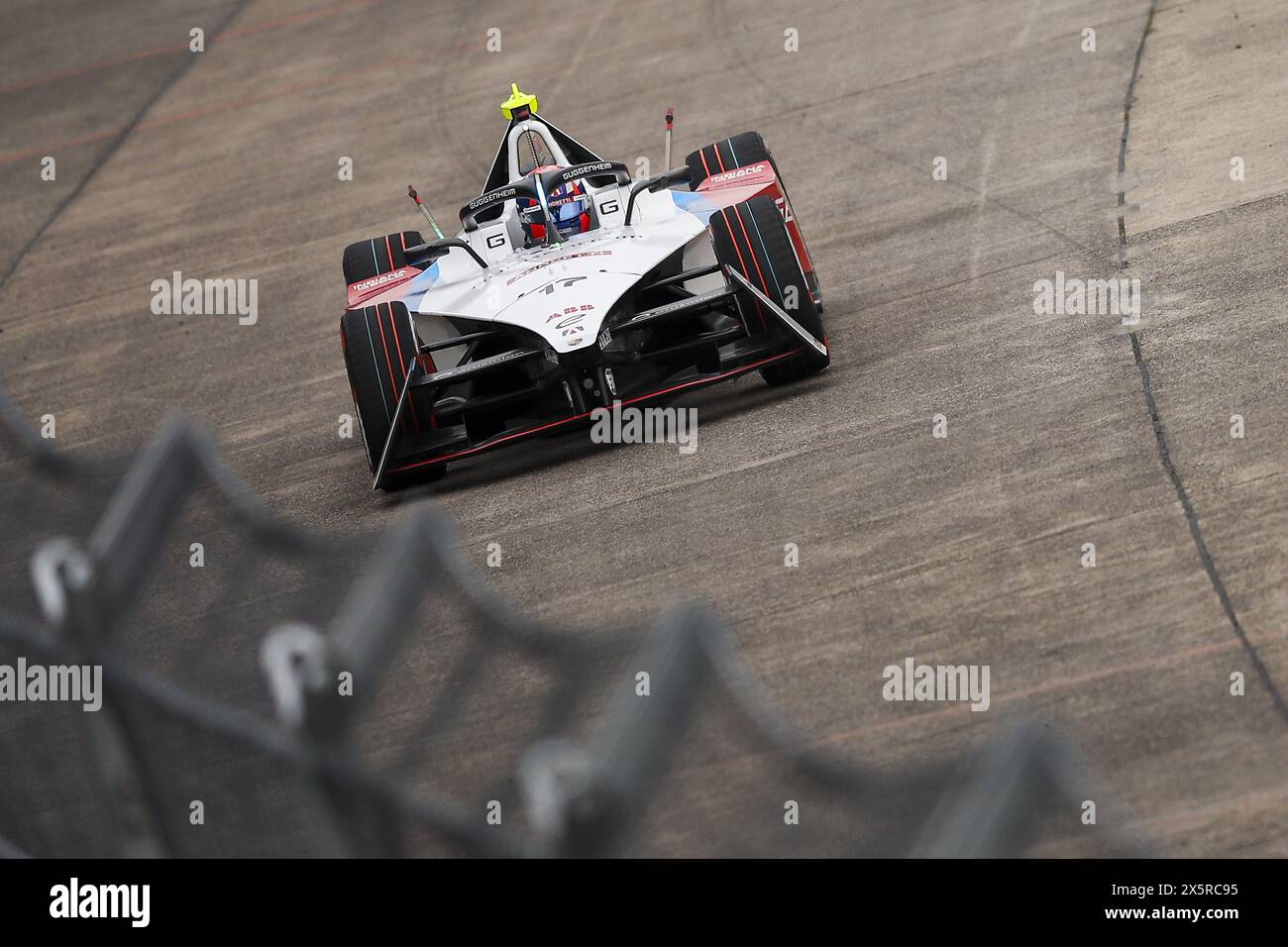 Berlino, Germania. 11 maggio 2024. 17 NATO Norman (fra), Andretti Global, Porsche 99X Electric, azione durante l'ePrix di Berlino 2024, 7° incontro del Campionato Mondiale ABB FIA di Formula e 2023-24, sul circuito di Tempelhof Airport Street dal 10 al 12 maggio 2024 a Berlino, Germania Credit: Independent Photo Agency/Alamy Live News Foto Stock