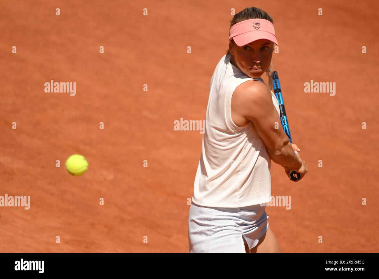 Roma, Italia. 11 maggio 2024. Yulia Putintseva del Kazakistan durante la partita contro la Polonia IgA Swiatek agli internazionali BNL d'Italia 2024 al foro Italico di Roma, l'11 maggio 2024. Crediti: Insidefoto di andrea staccioli/Alamy Live News Foto Stock