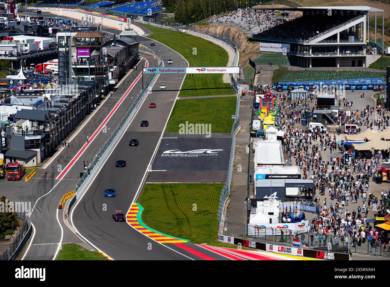 Stavelot, Belgio. 11 maggio 2024. Giro d'onore durante la 6 ore di Spa-Francorchamps 2024 TotalEnergies, 3° round del Campionato Mondiale Endurance 2024, dall'8 all'11 maggio 2024 sul circuito di Spa-Francorchamps a Stavelot, Belgio - Photo Javier Jimenez/DPPI Credit: DPPI Media/Alamy Live News Foto Stock