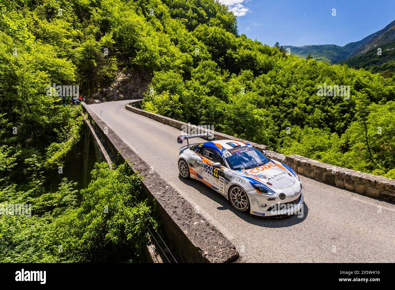 3° turno del Championnat de, Francia. , . Des Rallyes 2024, dal 10 all'11 maggio ad Antibes, Francia - foto Bastien Roux/DPPI credito: DPPI Media/Alamy Live News Foto Stock