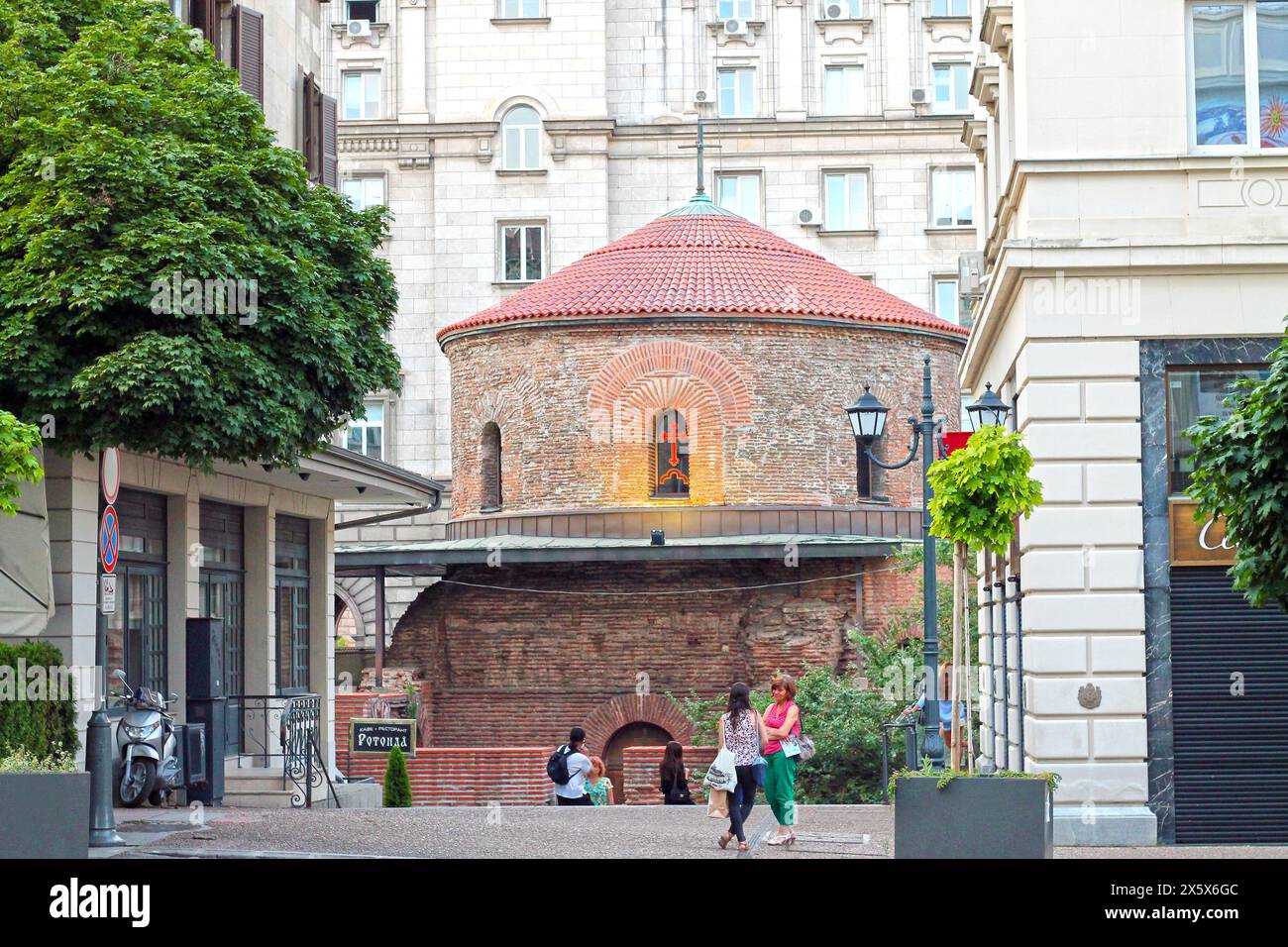 Rotunda St George Sveti Georgi a Sofia, Bulgaria Foto Stock