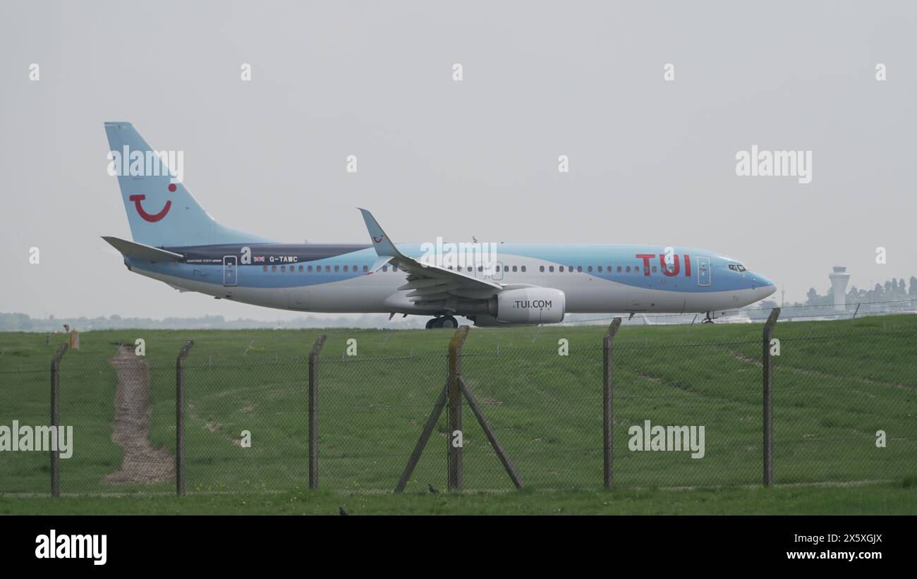 TUI Boeing 737 Foto Stock