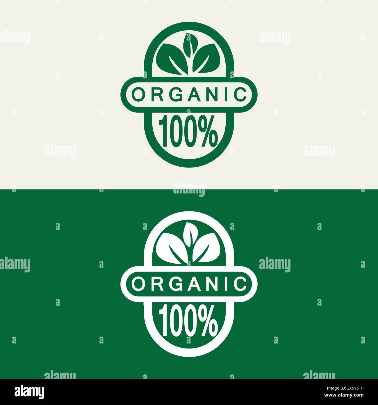 design del logo vettoriale organico al 100%. Può essere utilizzato per etichette, badge, stampe, volantini, striscioni, web, infografica-vettoriale degli elementi Illustrazione Vettoriale