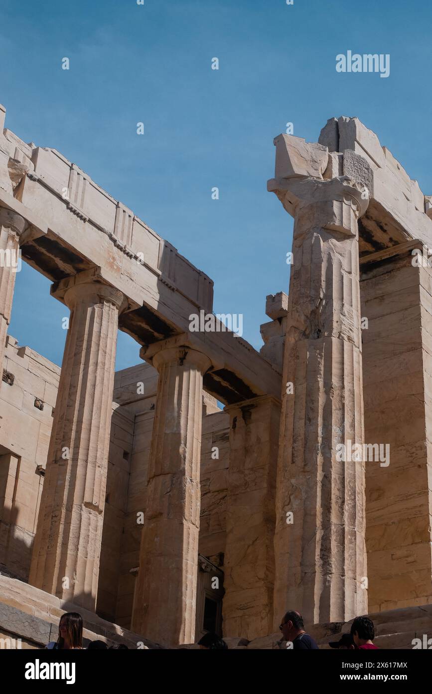 ATHÈNES - Une ville de lumière Foto Stock