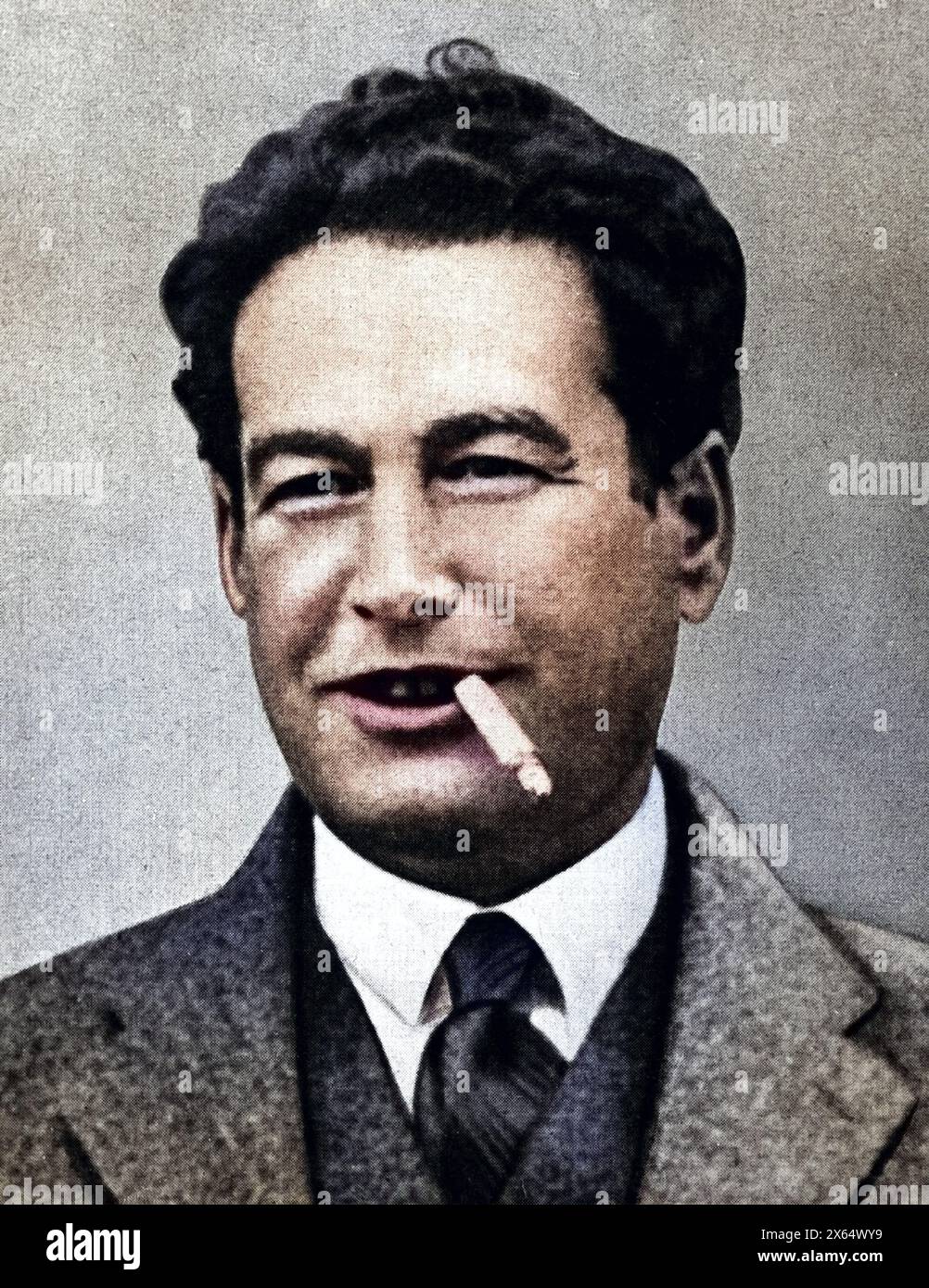 Kisch, Egon Erwin, 29.4.1885 - 31.3,1948, autore/scrittore ceco, giornalista, ritratto, DIRITTI AGGIUNTIVI-CLEARANCE-INFO-NOT-AVAILABLE Foto Stock