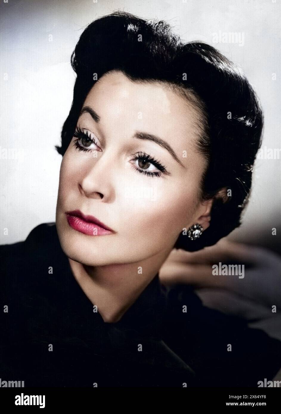 Leigh, Vivien, 5.11.1913 - 7.7.1967, attrice britannica, ritratto, CIRCA 1950, INFORMAZIONI-DI-AUTORIZZAZIONE-DIRITTI-AGGIUNTIVI-NON-DISPONIBILI Foto Stock