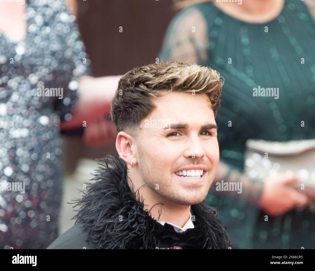 Londra, Regno Unito. 12 maggio 2024. Joe Baggs partecipa ai BAFTA Televsion Awards alla Royal Festial Hall. Crediti: Prixpics/Alamy Live News crediti: Prixpics/Alamy Live News Foto Stock