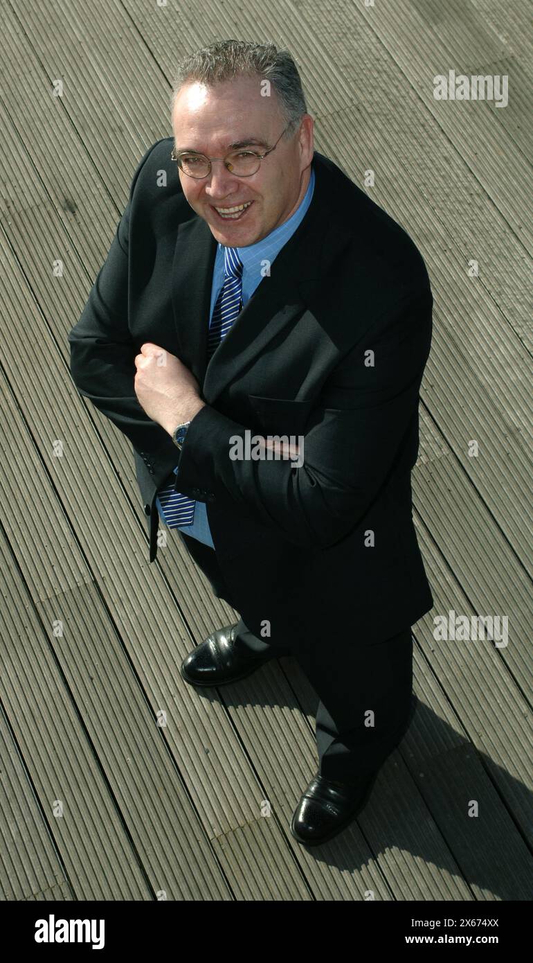 David Evans, Segretario del Galles, Unione Nazionale degli insegnanti. 8/2/06 Foto Stock