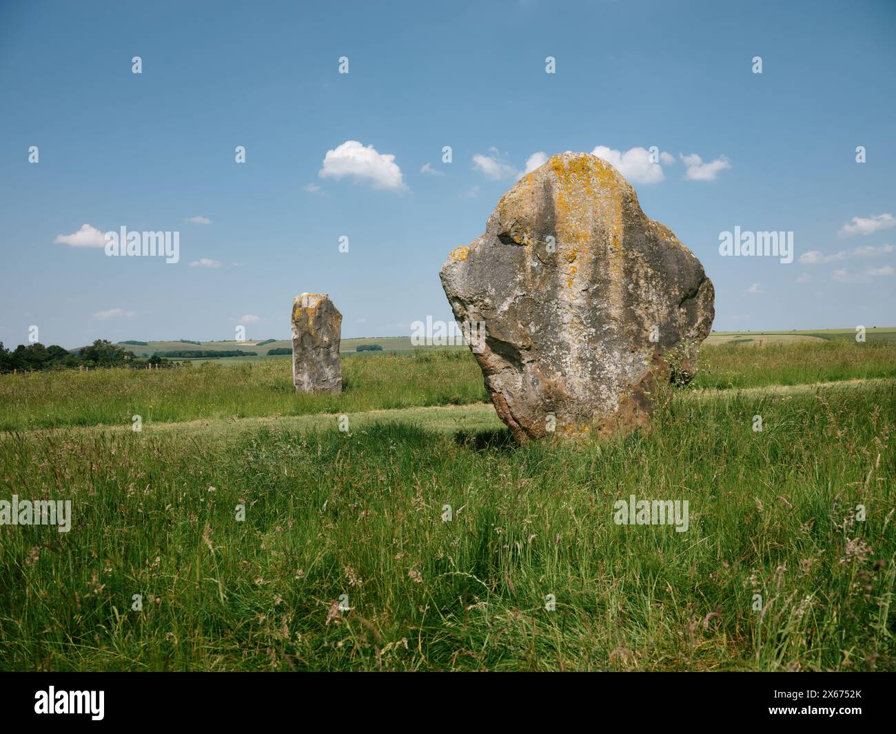 Avebury, Wiltshire, Inghilterra, Regno Unito Foto Stock