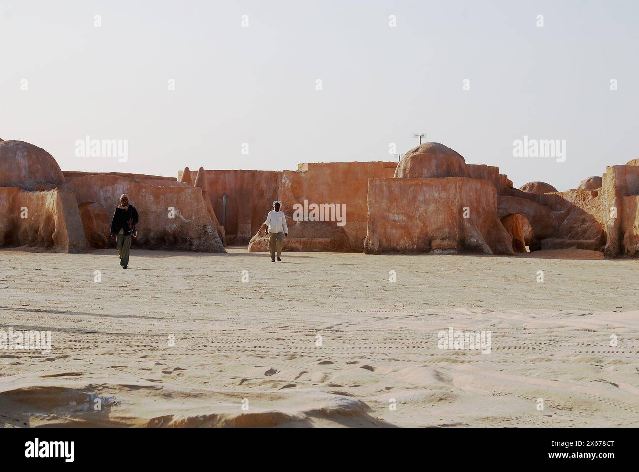Star Wars Set, Tamerza o Tamaghza vicino Chebika, Tunisia Foto Stock