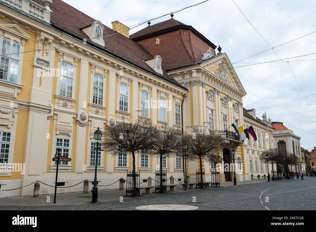 Székesfehérvár, contea di Fejér, regione della Transdanubia centrale, Ungheria Foto Stock