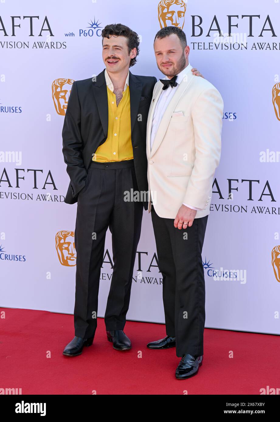 LONDRA, INGHILTERRA - 12 MAGGIO: Anthony Boyle partecipa ai BAFTA Television Awards 2024 con P&o Cruises alla Royal Festival Hall di Londra, Inghilterra. Credito: Vedi li/Picture Capital/Alamy Live News Foto Stock