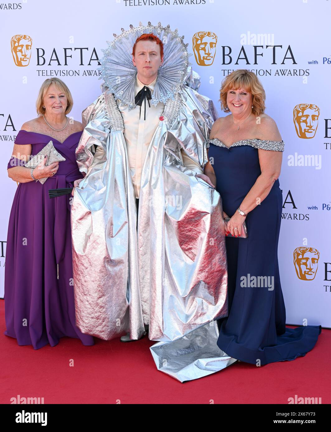 LONDRA, INGHILTERRA - 12 MAGGIO: Joe Lycett partecipa ai BAFTA Television Awards 2024 con P&o Cruises alla Royal Festival Hall di Londra, Inghilterra. Credito: Vedi li/Picture Capital/Alamy Live News Foto Stock