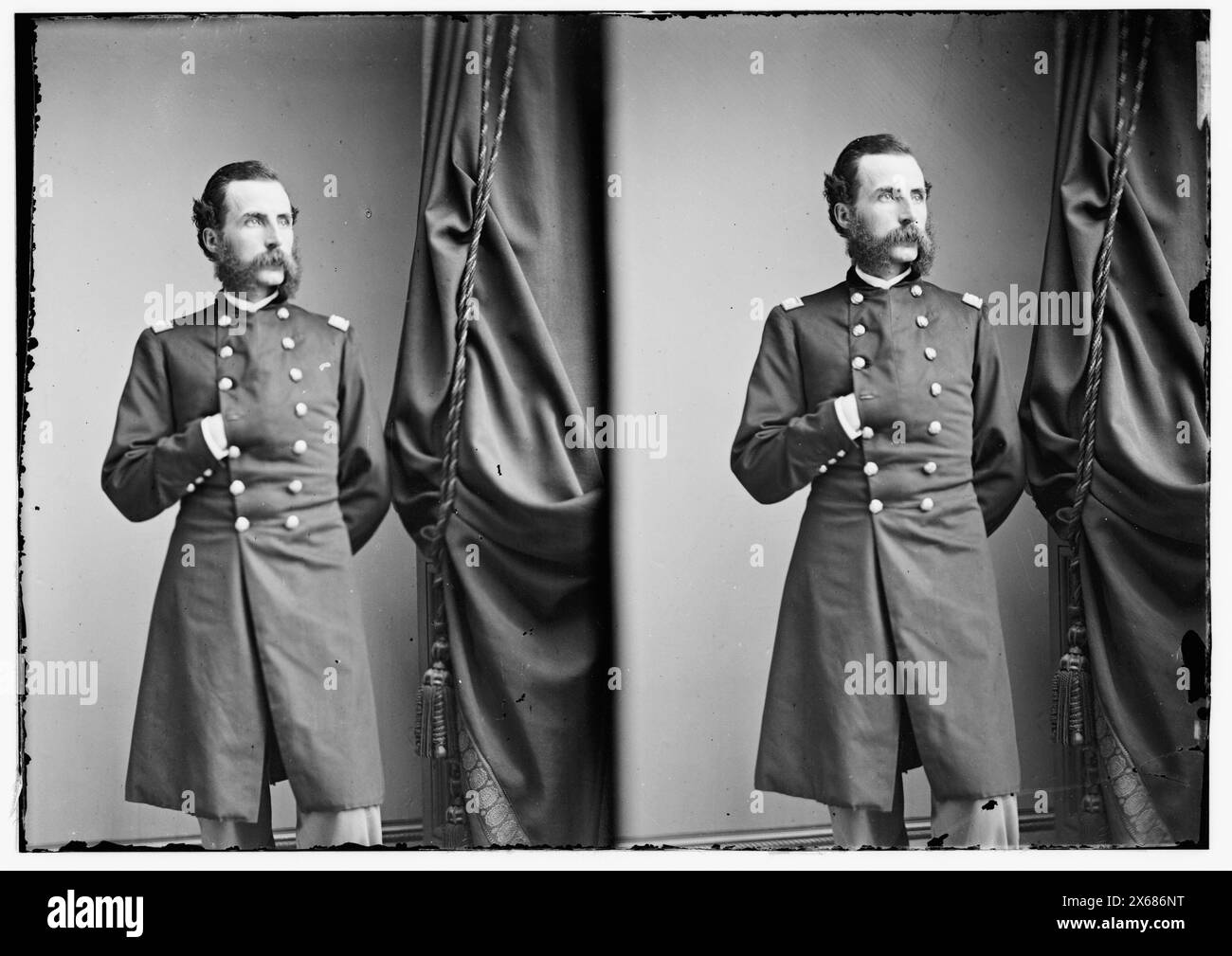 Gen. W.B. Barton, Civil War Photographs 1861-1865 Foto Stock