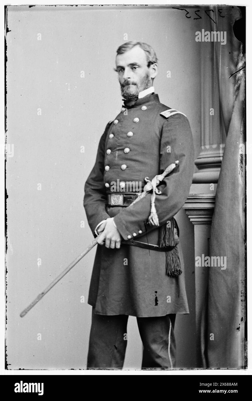 Surg. J. Campbell, fotografie della guerra civile 1861-1865 Foto Stock