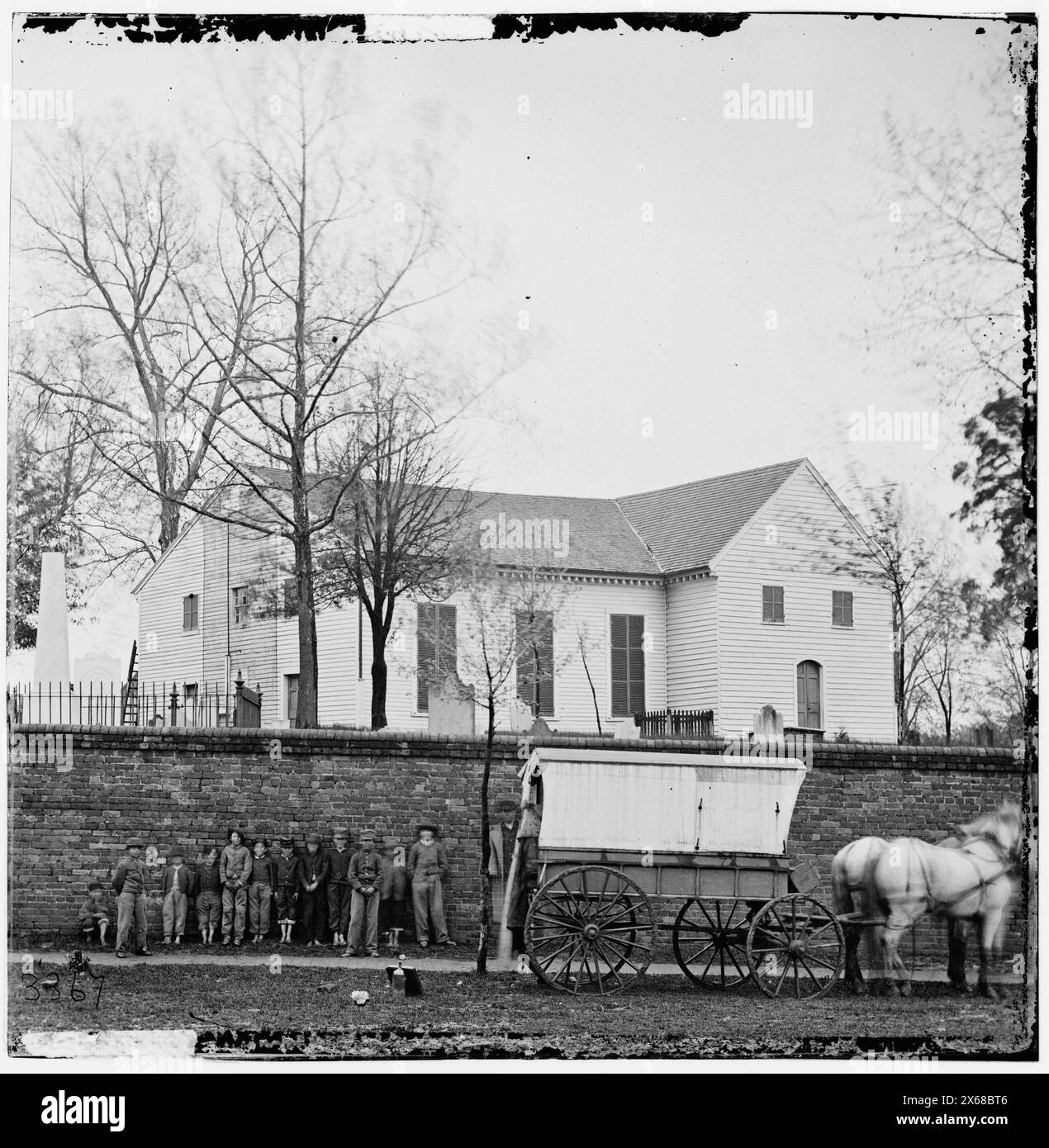Richmond, Virginia. St. John's Church, fotografie della guerra civile 1861-1865 Foto Stock