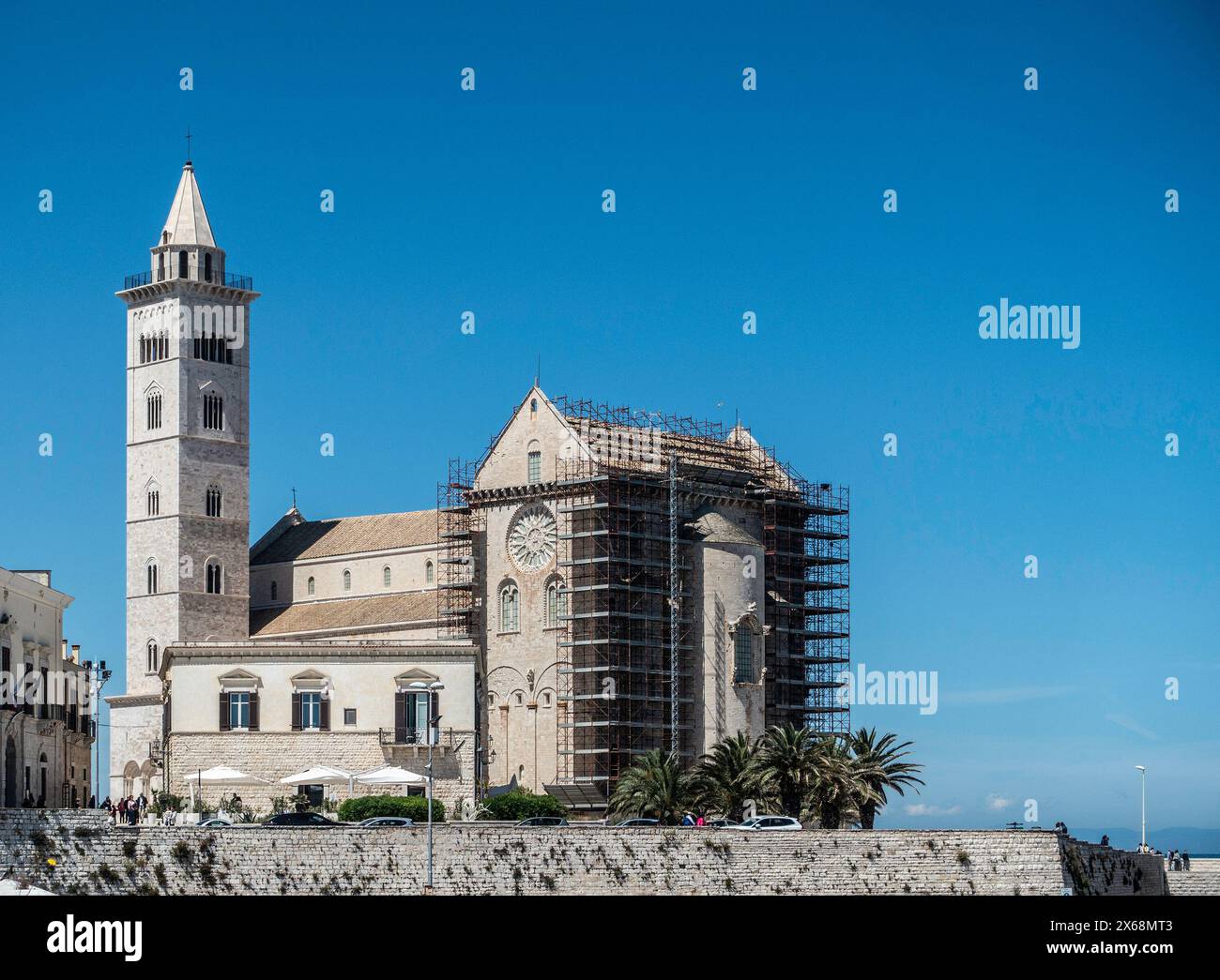 Cattedrale di San Nicola Pellegrino a Trani, Italia. Foto Stock