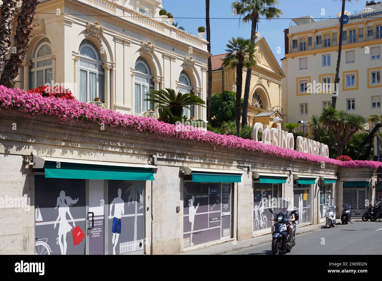 Casinò di San Remo, Liguria, Italia Foto Stock