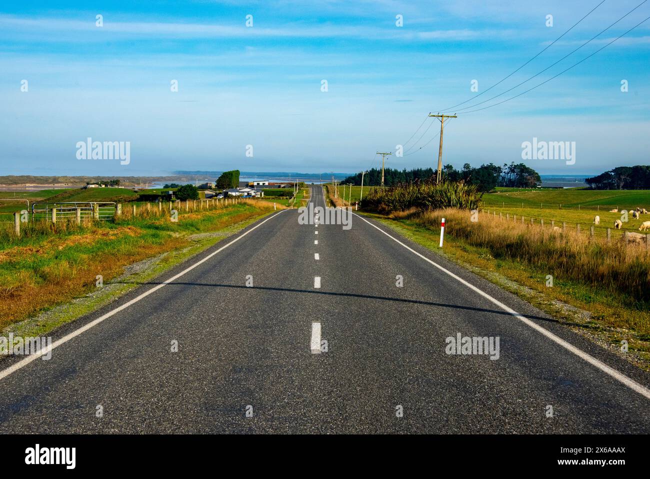 Southern Scenic Route - Southland - nuova Zelanda Foto Stock