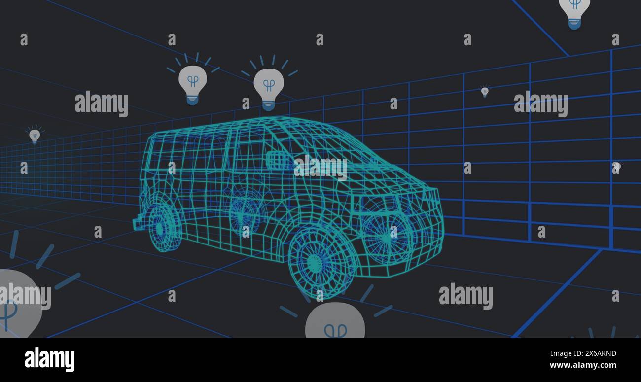 Immagine dell'immagine dell'immagine dell'immagine dell'immagine dell'immagine del furgone dell'immagine Foto Stock