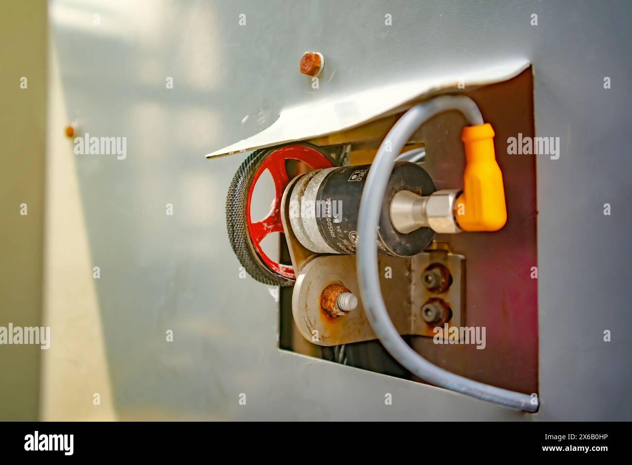 informazioni sull'encoder della macchina Foto Stock informazioni sull'encoder della macchina Foto Stock