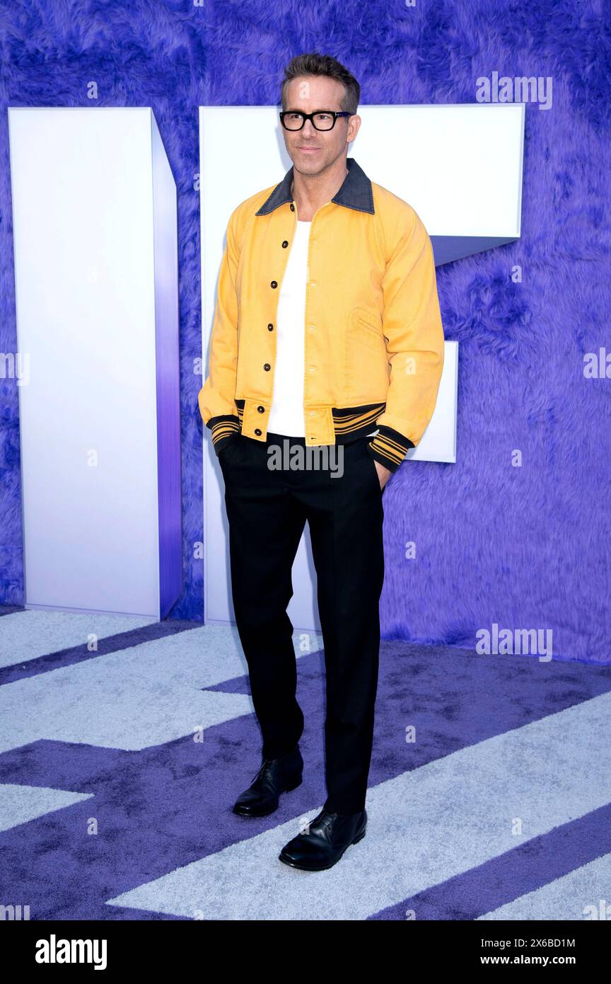 Ryan Reynolds bei der Premiere des Kinofilms 'IF: Imaginäre Freunde' im SVA Theater. New York, 13.05.2024 Foto Stock