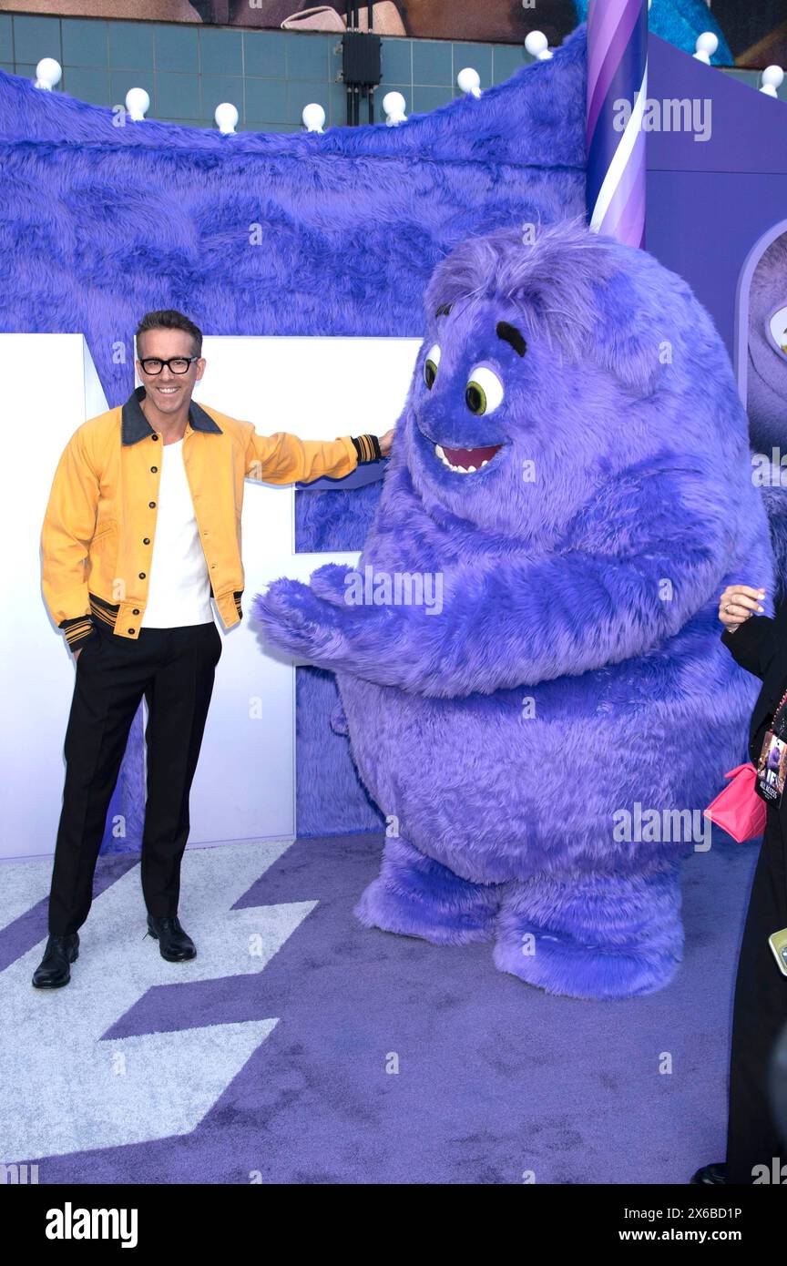 Ryan Reynolds bei der Premiere des Kinofilms 'IF: Imaginäre Freunde' im SVA Theater. New York, 13.05.2024 Foto Stock
