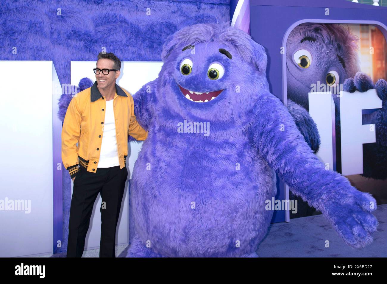 Ryan Reynolds bei der Premiere des Kinofilms 'IF: Imaginäre Freunde' im SVA Theater. New York, 13.05.2024 Foto Stock