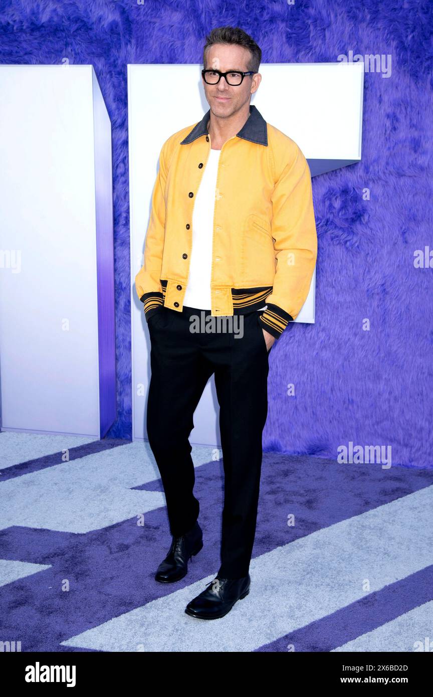 Ryan Reynolds bei der Premiere des Kinofilms 'IF: Imaginäre Freunde' im SVA Theater. New York, 13.05.2024 Foto Stock