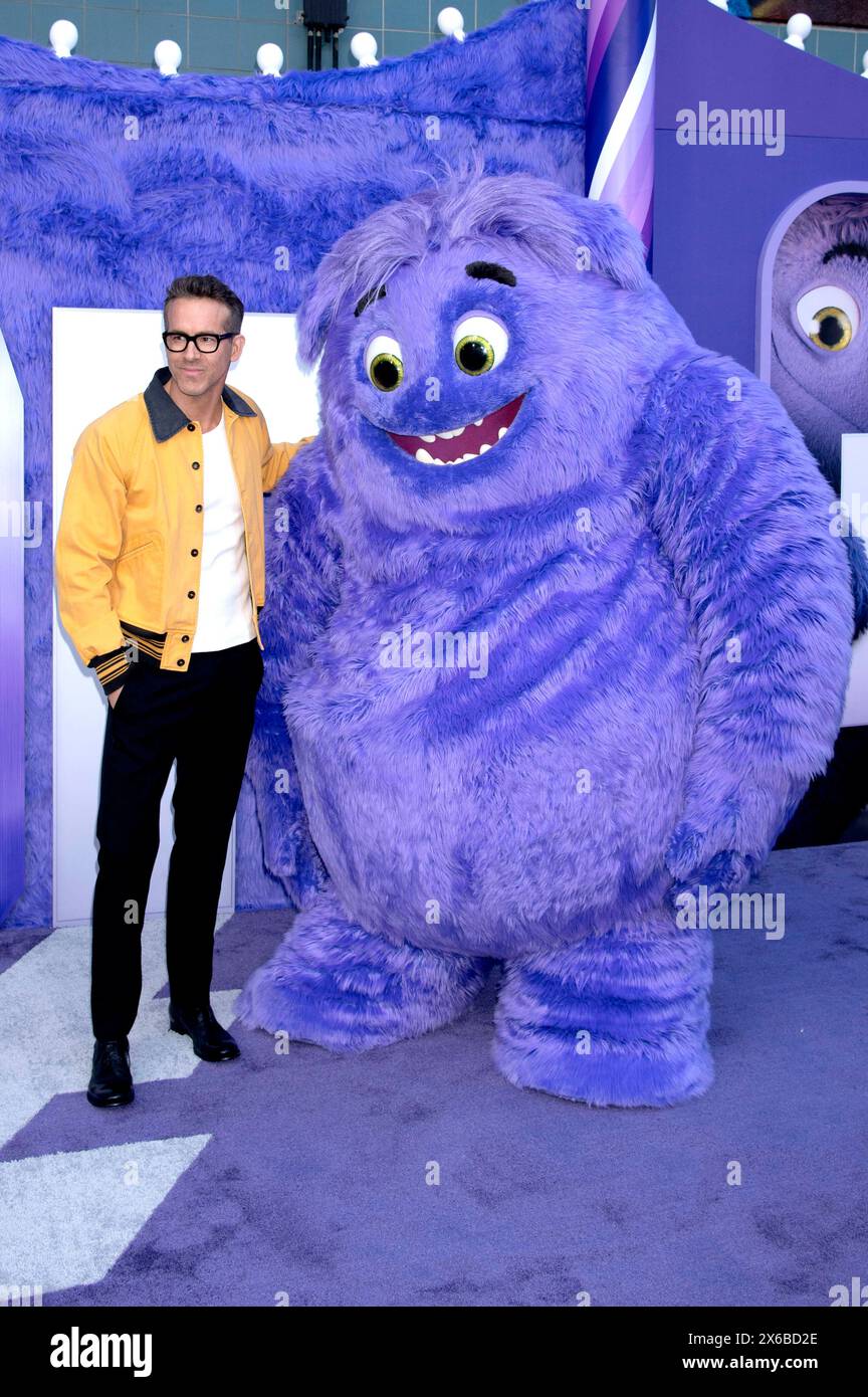 Ryan Reynolds bei der Premiere des Kinofilms 'IF: Imaginäre Freunde' im SVA Theater. New York, 13.05.2024 Foto Stock